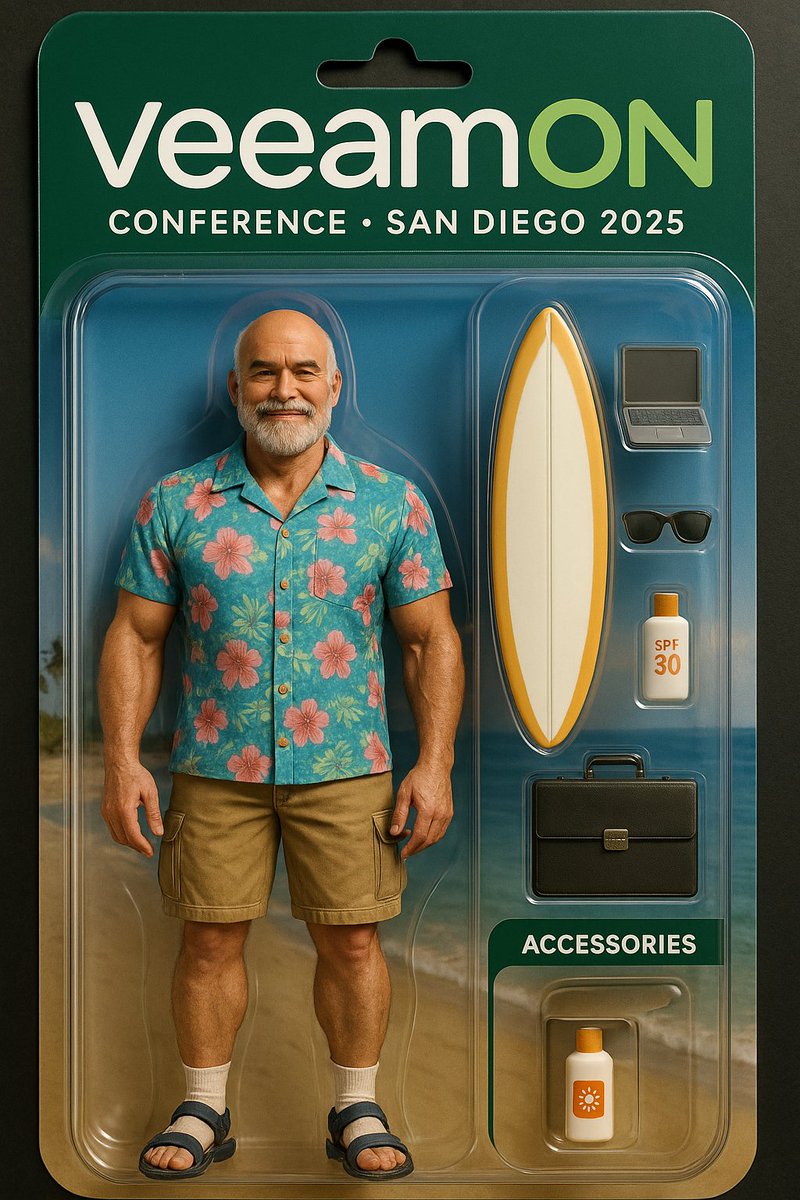 vdoppler (@vdoppler) on Twitter photo I'm excited to attend VeeamON, <a href="/Veeam/">Veeam® Software</a> annual conference, in San Diego and cover it for StorageReview.com.
I created an Action Hero based on it. You can read how I did it for FREE and in under three minutes at
linkedin.com/pulse/create-y…
If you create one, please post it! I'm excited to attend VeeamON, <a href="/Veeam/">Veeam® Software</a> annual conference, in San Diego and cover it for StorageReview.com.
I created an Action Hero based on it. You can read how I did it for FREE and in under three minutes at
linkedin.com/pulse/create-y…
If you create one, please post it!
