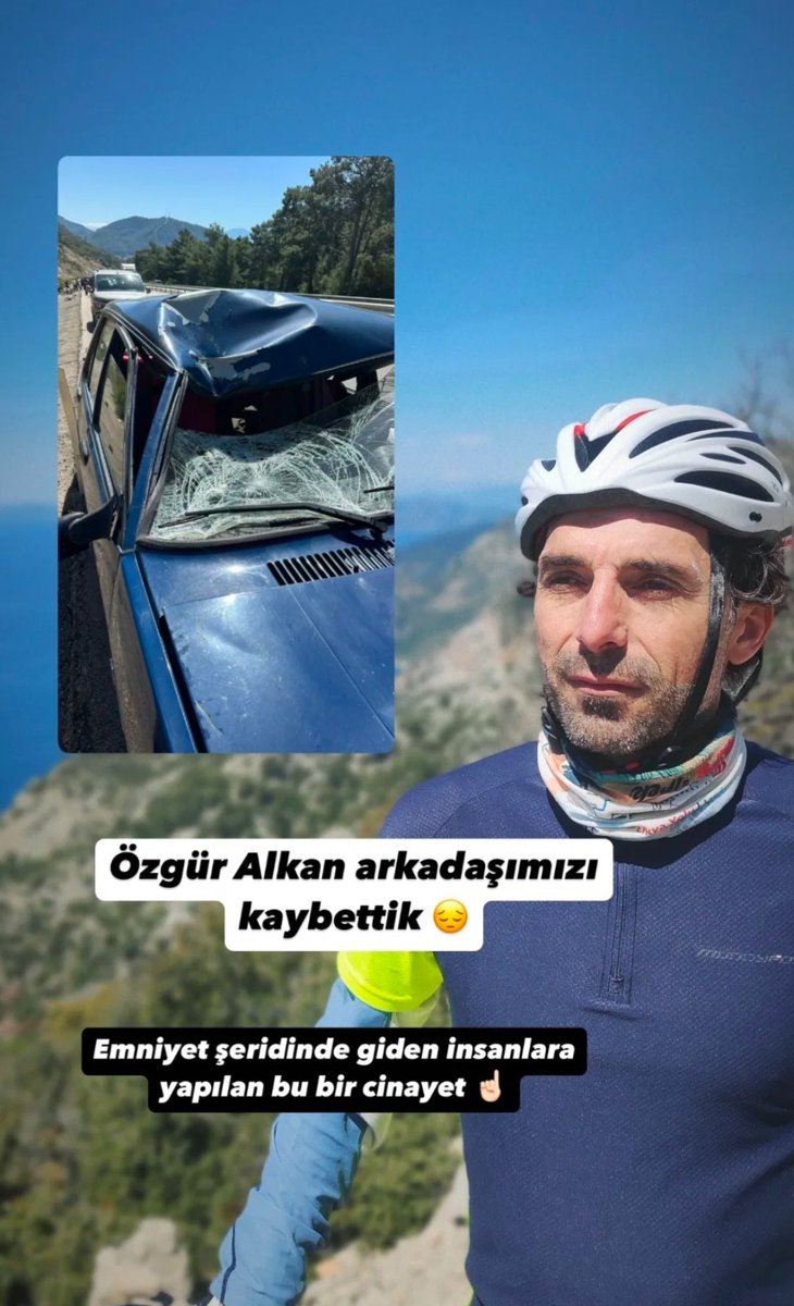 Yarın sıra bize ya da sevdiklerimize de gelecek. Onlarca sorumlu şu an dışarıda. Şimdiye kadar tek bir suçlu hakettiğine yakın bir ceza aldı. O da ses çıkardığımız için. Ses çıkarın arkadaşlar sizsiz bir eksiğiz. #bisikletimeçarparsanölürüm
