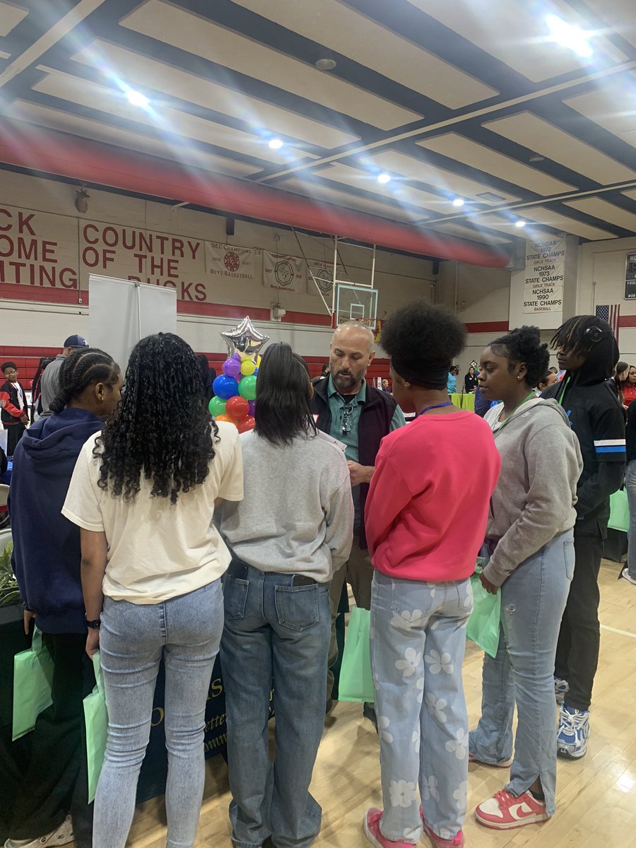 AJ (@principal0915) on Twitter photo 🎉 Today, HCS middle and high school students explored future opportunities at the HCS Career Fair! Thank you to all our community partners for inspiring and empowering our students to dream big and plan for success! #HCSProud #CareerReady <a href="/HokeCoSchools/">Hoke County Schools</a> 🎉 Today, HCS middle and high school students explored future opportunities at the HCS Career Fair! Thank you to all our community partners for inspiring and empowering our students to dream big and plan for success! #HCSProud #CareerReady <a href="/HokeCoSchools/">Hoke County Schools</a>