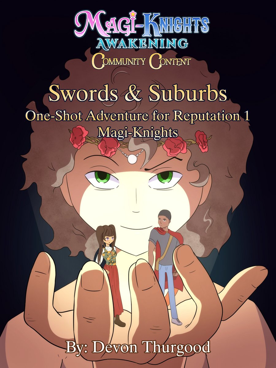 A new #MagiKnights release from <a href="/ThurgoodDevon/">Devon Thurgood</a> is out on <a href="/DriveThruRPG/">DriveThruRPG</a> today! 

Look at the amazing cover he drew too! 😍

drivethrurpg.com/en/product/518…