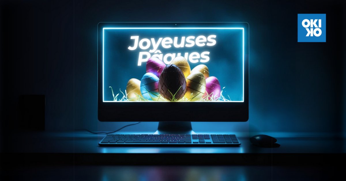 Joyeuses Pâques de la part d’OKIOK ! 🐣
📢 À noter : Nos bureaux seront fermés le 18 avril pour les congés.
–
Happy Easter from OKIOK! 🐣
📢 Reminder: Our offices will be closed on April 18 for the holidays.