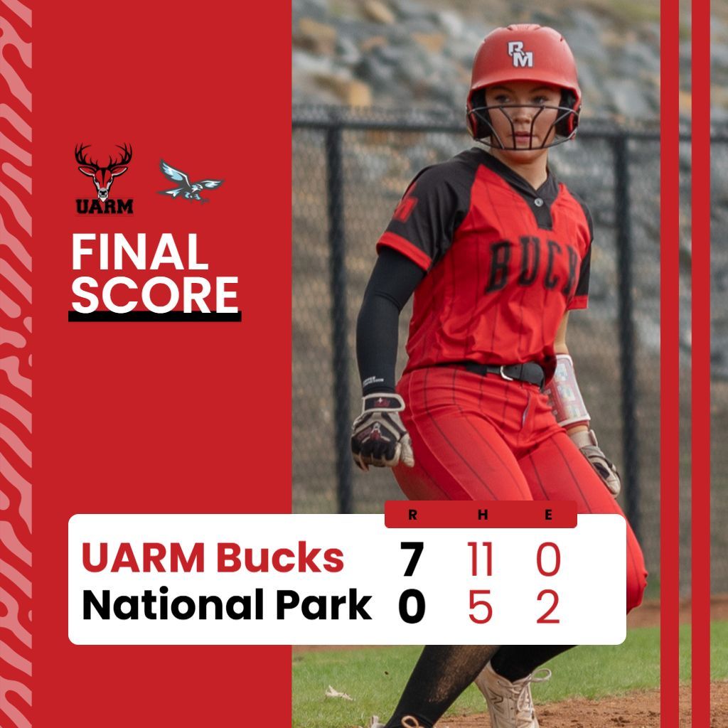 <a href="/UARMSoftball/">UARM Bucks Softball</a> gets started with a 7-0 win over NPC!! #DefendTheMountain