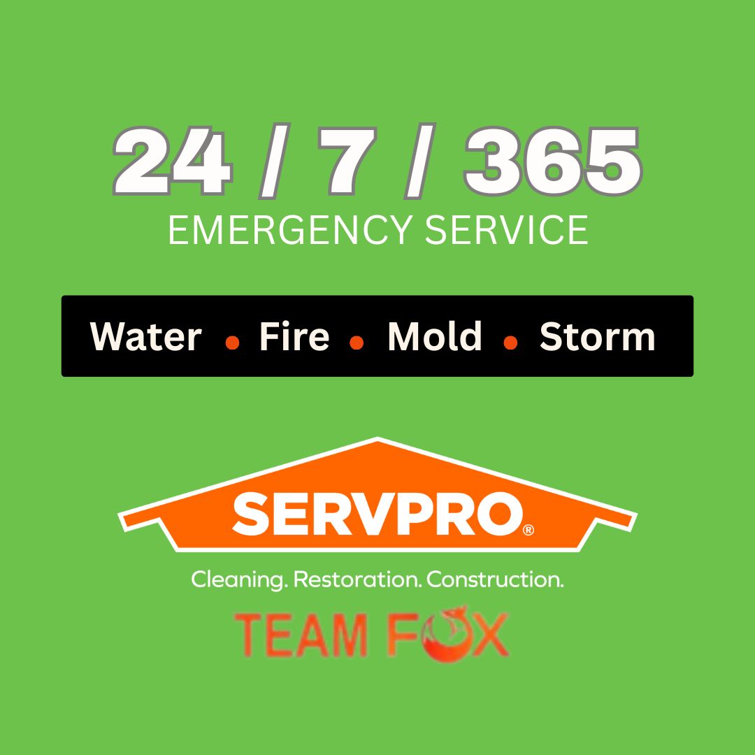 Did You Know? SERVPRO has emergency services available 24/7/365. When disaster strikes, we have you covered!