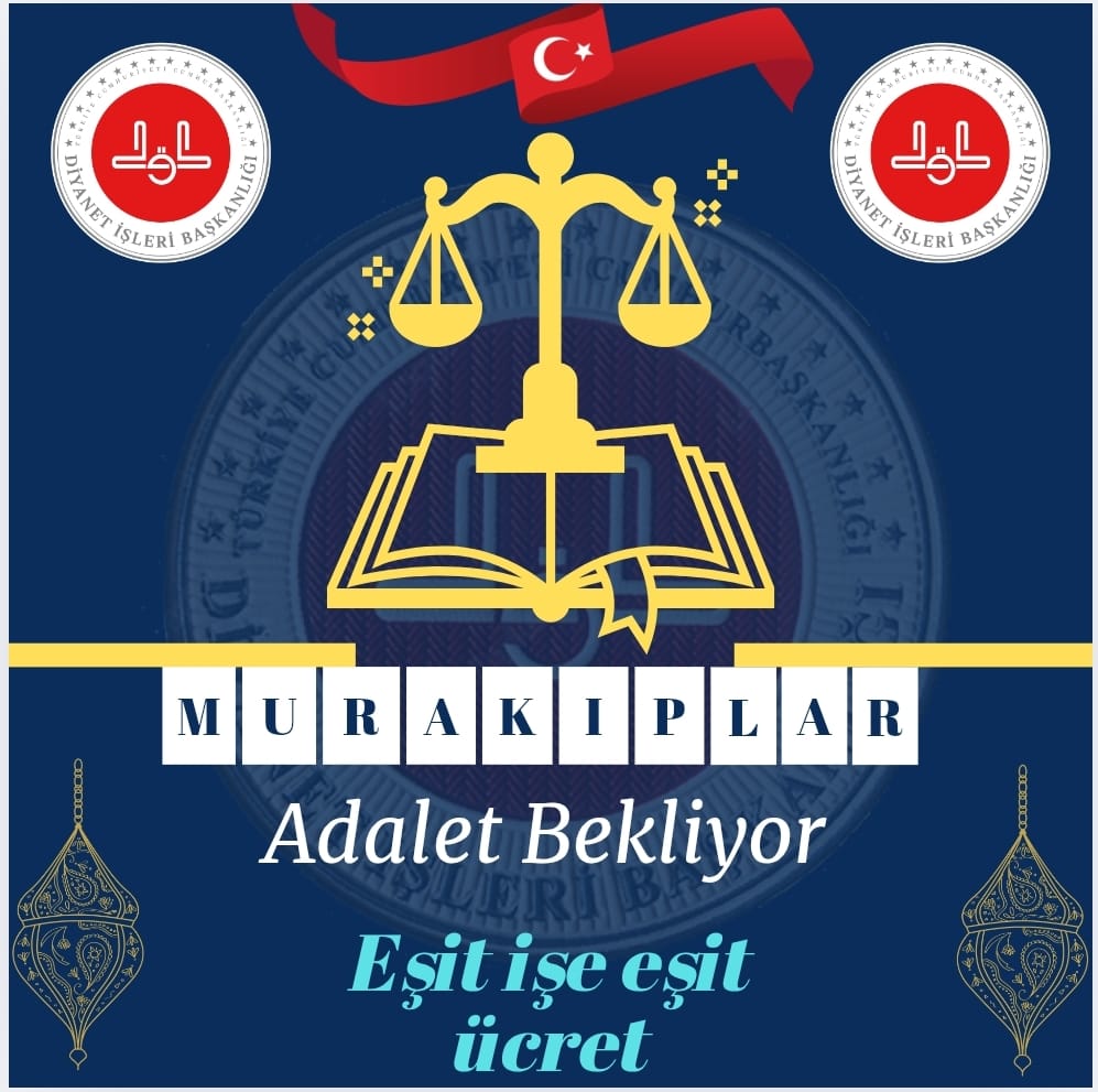 <a href="/tcbestepe/">T.C. Cumhurbaşkanlığı</a> Murakıplar, Diyanet’in denetim gücüdür.
Ancak yıllardır özlük hakları iyileştirme bekliyor.
Görev tazminatı ve mali haklar göz ardı edilmemeli!
#DiyanetMurakıpları