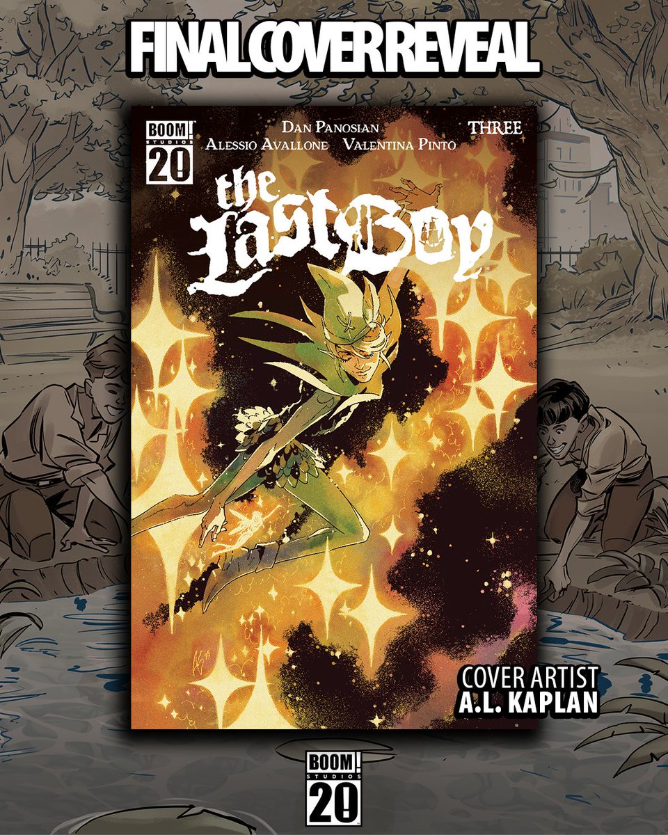 BOOM! Studios (@boomstudios) on Twitter photo This cover has got some serious shine!
Weβre delighted to show off this dreamy variant for our final cover reveal of THE LAST BOY #3 from artist <a href="/alkcomics/">A.L. Kaplan ECCC K30πβ¨</a>!
The final day to pre-order is this Monday, April 21st. Available Wednesday, May 28th!
boomstud.io/FOC This cover has got some serious shine!
Weβre delighted to show off this dreamy variant for our final cover reveal of THE LAST BOY #3 from artist <a href="/alkcomics/">A.L. Kaplan ECCC K30πβ¨</a>!
The final day to pre-order is this Monday, April 21st. Available Wednesday, May 28th!
boomstud.io/FOC