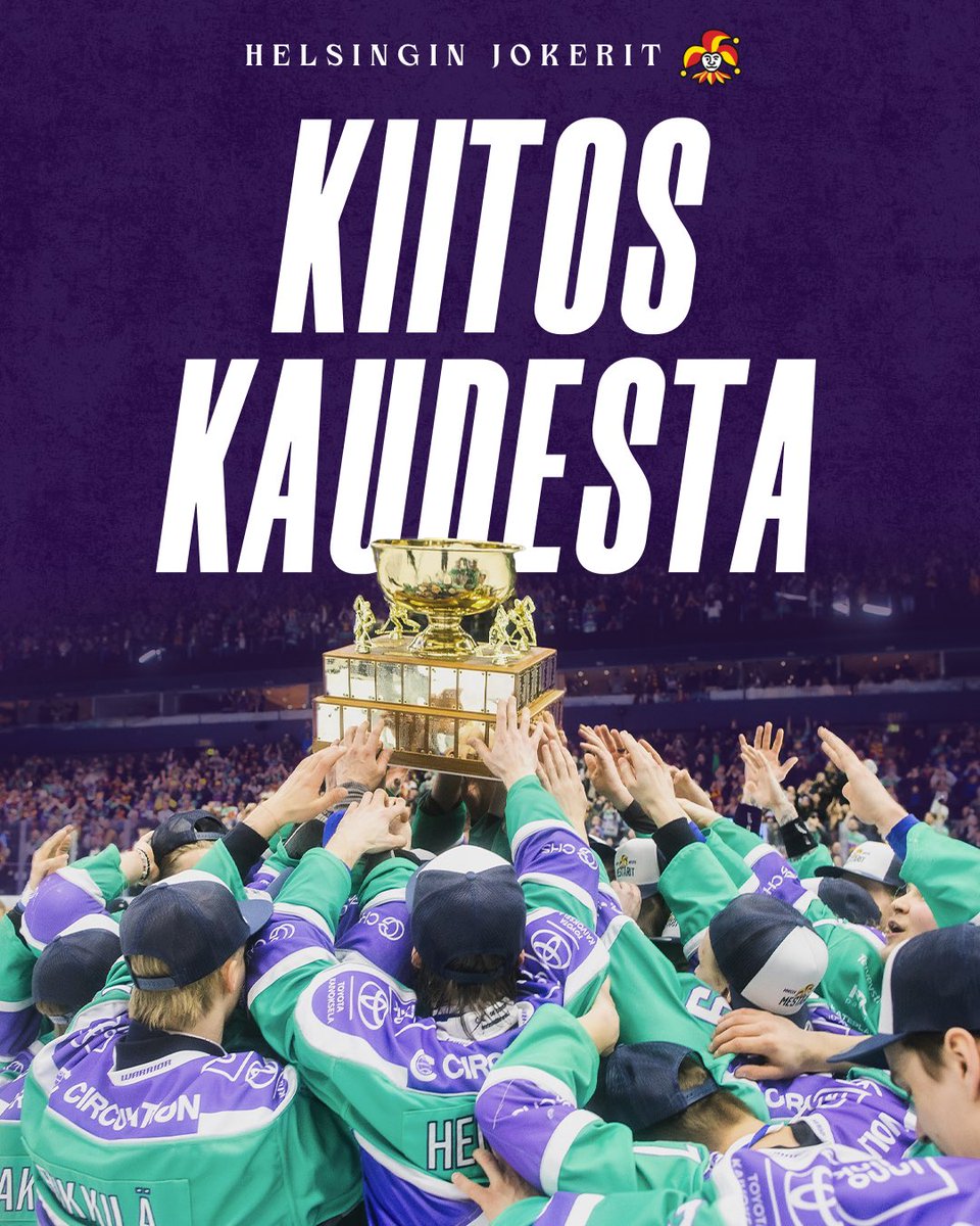 KIITOS. 

Pettymyksestä huolimatta haluamme kiittää Teitä kaikkia kuluneesta kaudesta. Kannattajat, kumppanit, otteluissamme työskennelleet ja jokainen, joka on käynyt ottelutapahtumissamme: Ilman teitä tätä matkaa ei olisi ollut. 

Teidän tukenne on ollut korvaamatonta.