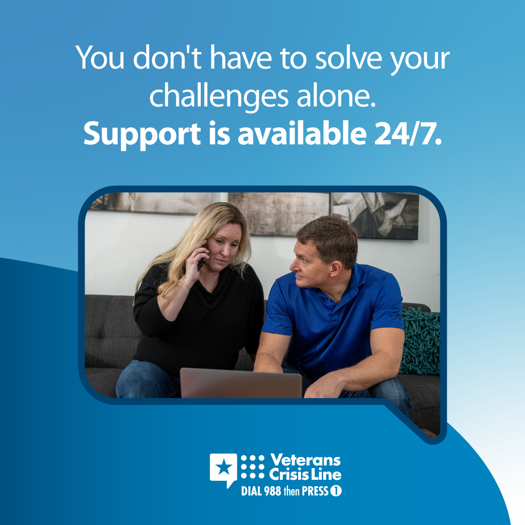 We believe it's always a good plan to have crisis lines and other mental health resources on hand for those who may need it.

Please share and save:

Veterans Crisis Line - Dial 988 then press 1 or text 838255

Online chat is also available: veteranscrisisline.net