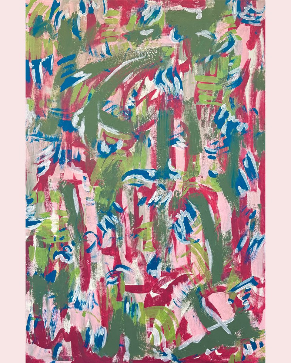 What Do We Do In The Forest? 2025

Acrylic and Emulsion on Canvas

91cm x 61cm