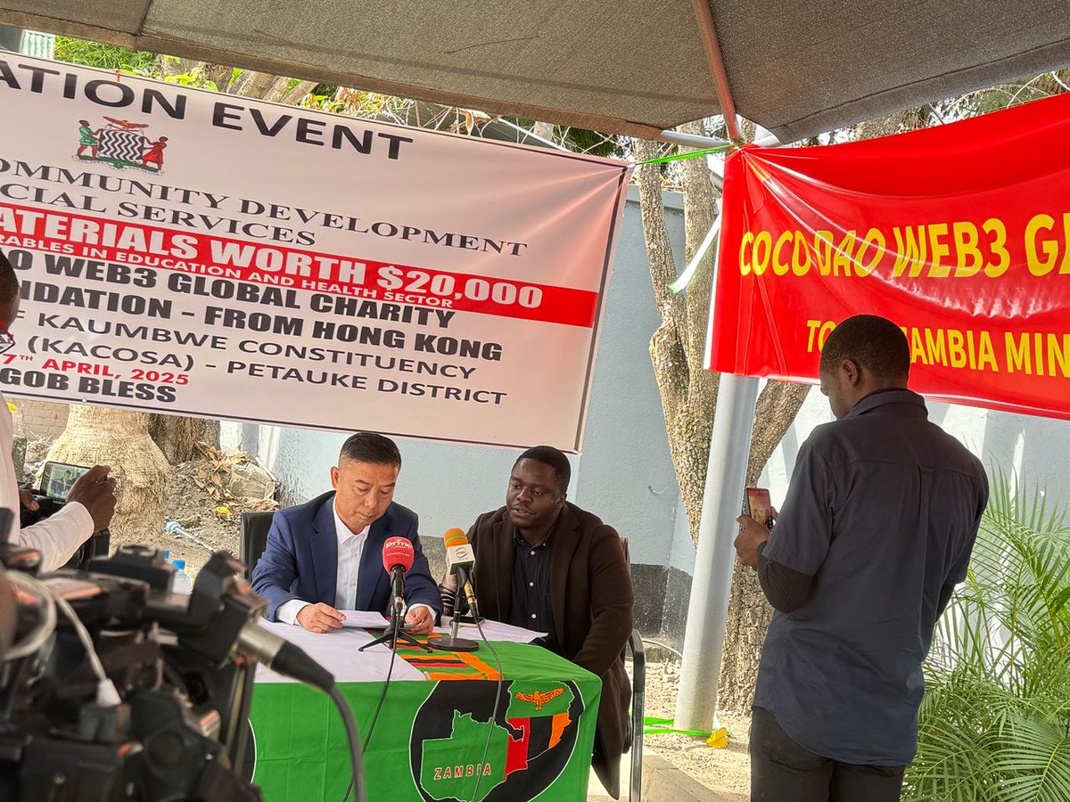 Coco Dao WEB3 Global Development Foundation  has donated  $20,000 worth of assorted items to support the vulnerable in Kaumbwe. Ministry Permanent Secretary Ms. Angela Kawandami, received the donation comprising books, school bags and mattresses.
#SocialProtection
<a href="/cococoinbsc/">COCOCOIN</a>