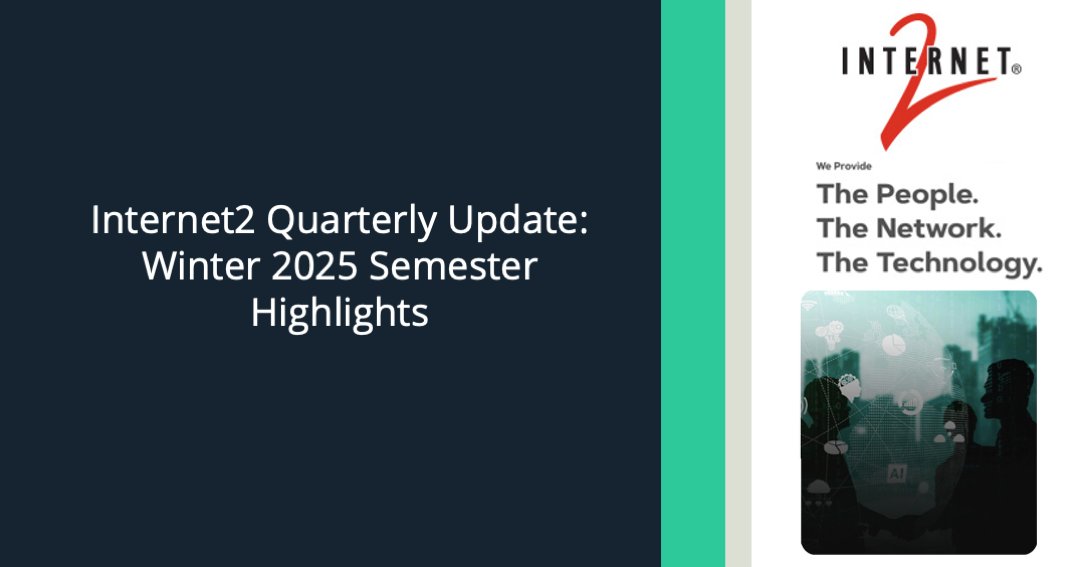 LabArchives's tweet image. Internet2 Quarterly Update: Winter 2025 Highlights Are Here!
From campus success stories to federal policy shifts, here’s what’s new in the LabArchives community and Internet2 NET+ ecosystem:
CommEx 2025 Feature Presentation – April 30 @ 4PM PT
Explore how NIH and university…