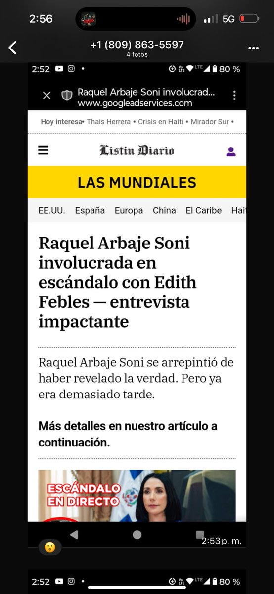 easternsamyt's tweet photo. @raquelarbaje creo que la están extorsionando, esa cuenta publicitaria está como rara https://t.co/CK3V1Xyr3i