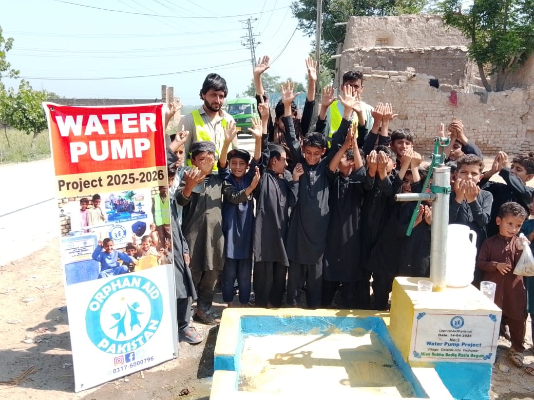 Alhamdulillah! Water pump completed!
This water pump is installed on the roadside in Peshawar, where the summer heat reaches 45–50°C.
Thousands pass by daily, and now they will have cold, clean water to drink.
The Prophet (SAW) said:
“The best charity is giving water to drink.”