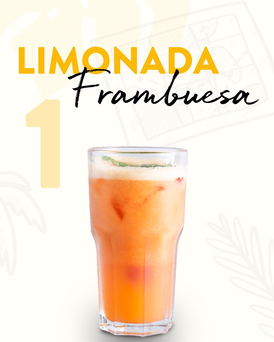 LPQMX's tweet image. ¡¡4 de nuestras bebidas más refrescantes para esta temporada de calor!! 😎