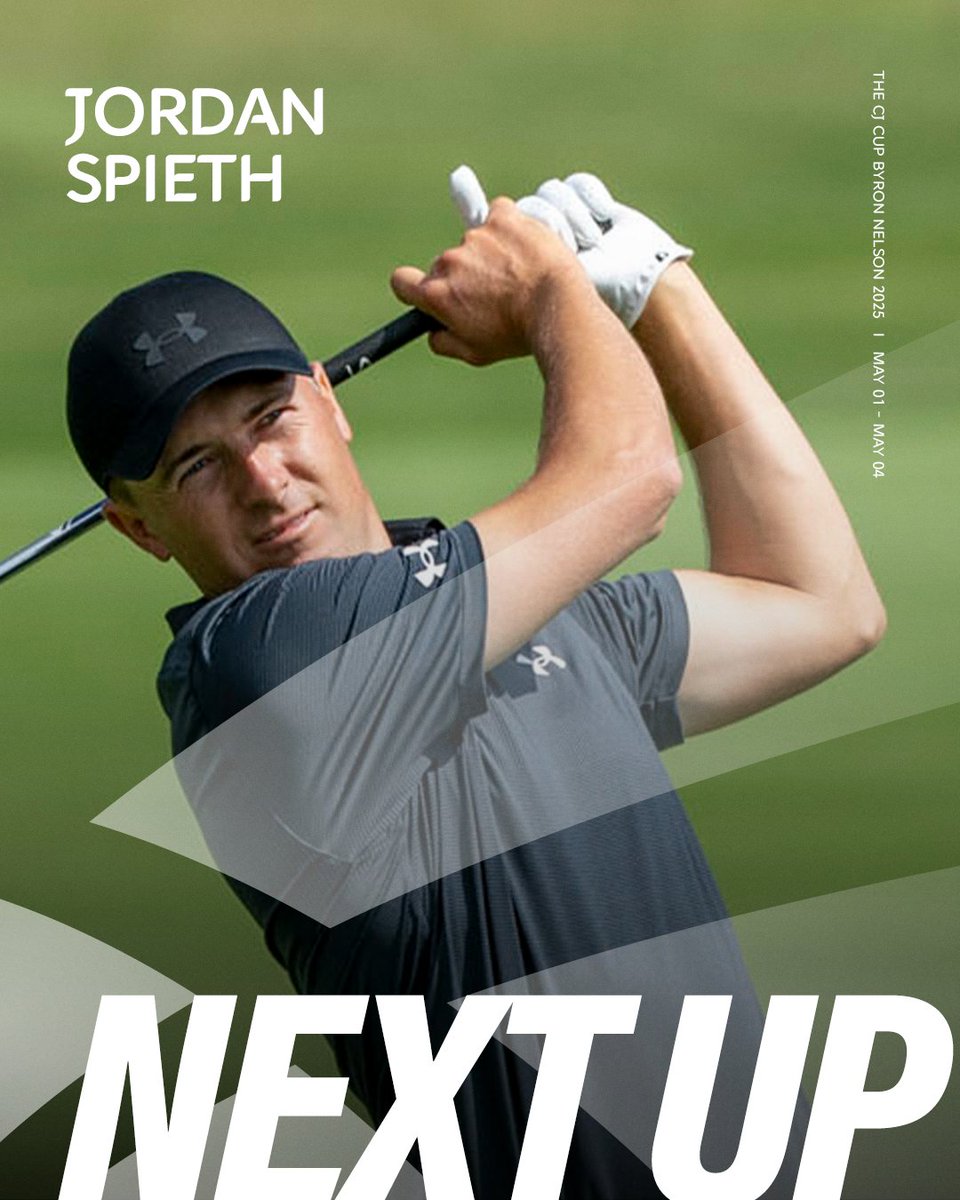 cjbyronnelson's tweet photo. Get ready - Jordan Spieth is committed to THE CJ CUP Byron Nelson!
Two weeks left to grab your tickets and join us on the course!
๐๏ธ https://t.co/JcijZoeeyN.
#DallasNative #JordanSpieth #Committed #TheByron #morethanagame https://t.co/efpzVK98gd