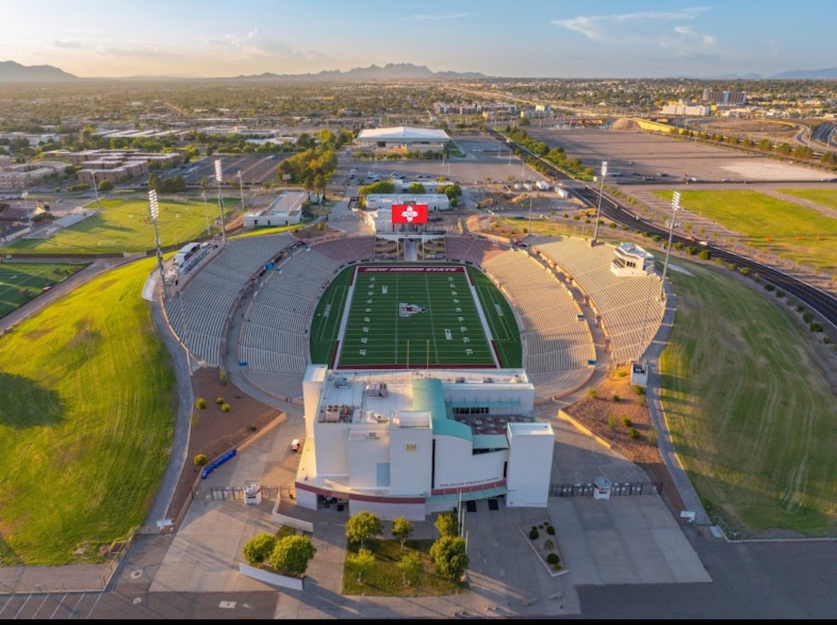 BenBogle3's tweet image. Blessed to receive an offer from New Mexico State @CoachRGarth