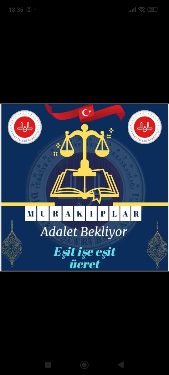 Murakıplar, Diyanet’in denetim gücüdür.
Ancak yıllardır özlük hakları iyileştirme bekliyor.
Görev tazminatı ve mali haklar göz ardı edilmemeli!
#DiyanetMurakıpları