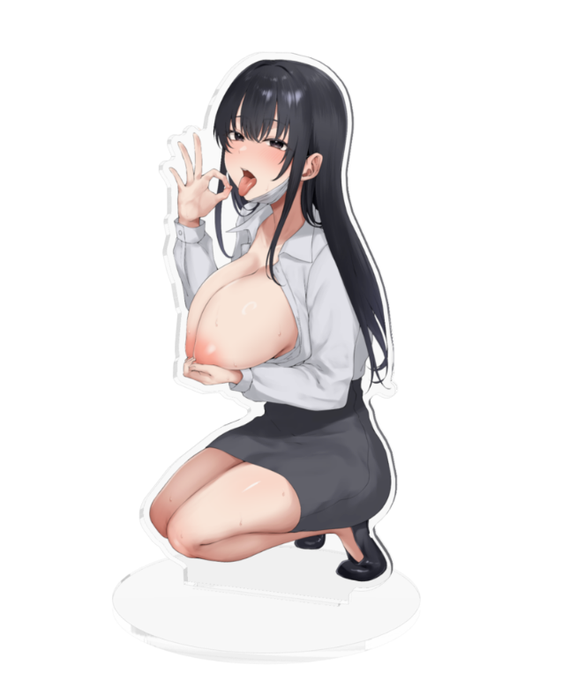 自分が欲しいので作ったアクリルフィギュア ムラムラしたので通勤中にお持ち帰りされてみたヒロインアクリルフィギュア | 糖質過多ぱると