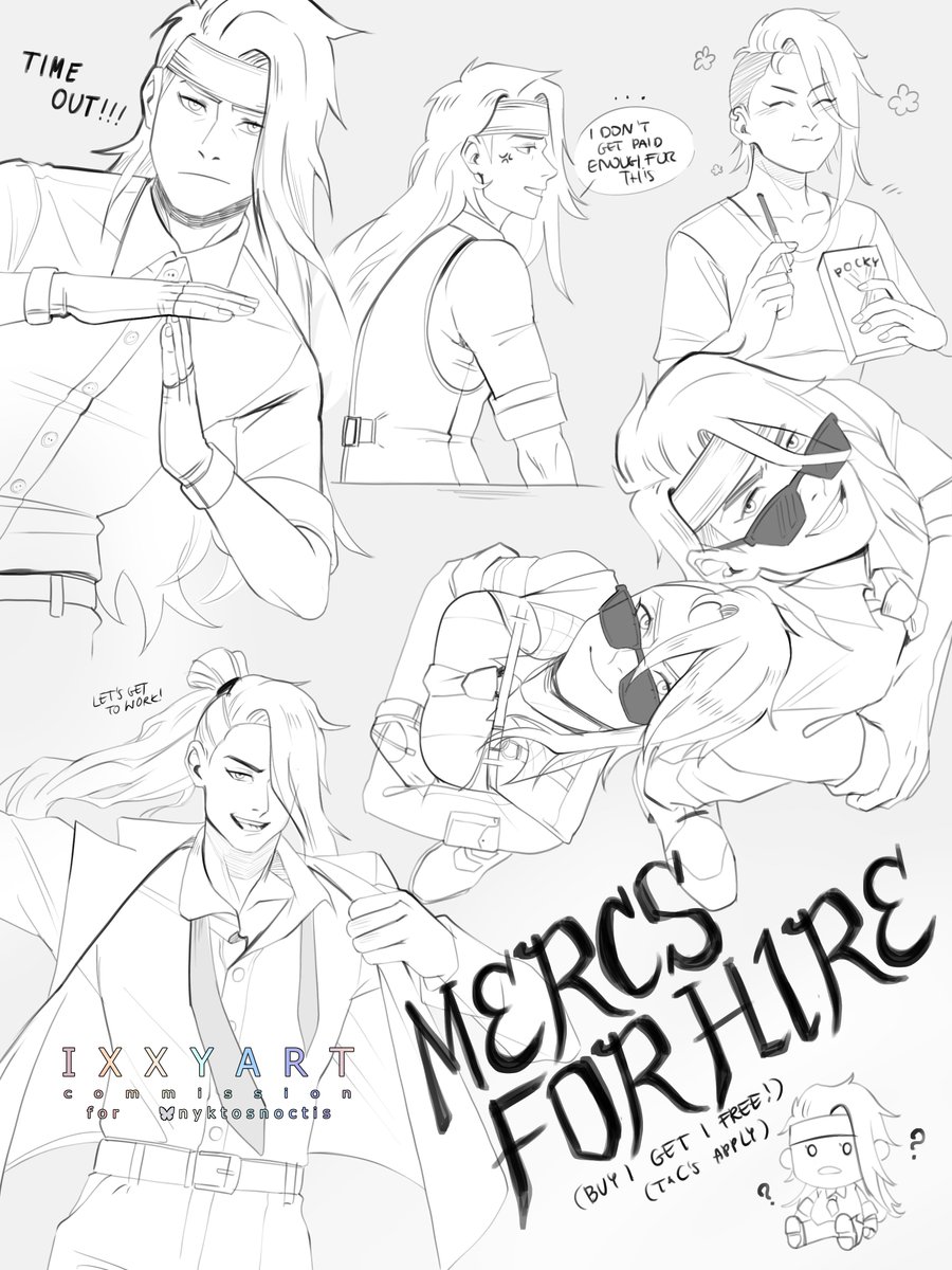 ok-est mercs in town
sketch page for <a href="/NyktosNoctis/">NYKTOS 🌒🌕🌘</a> !