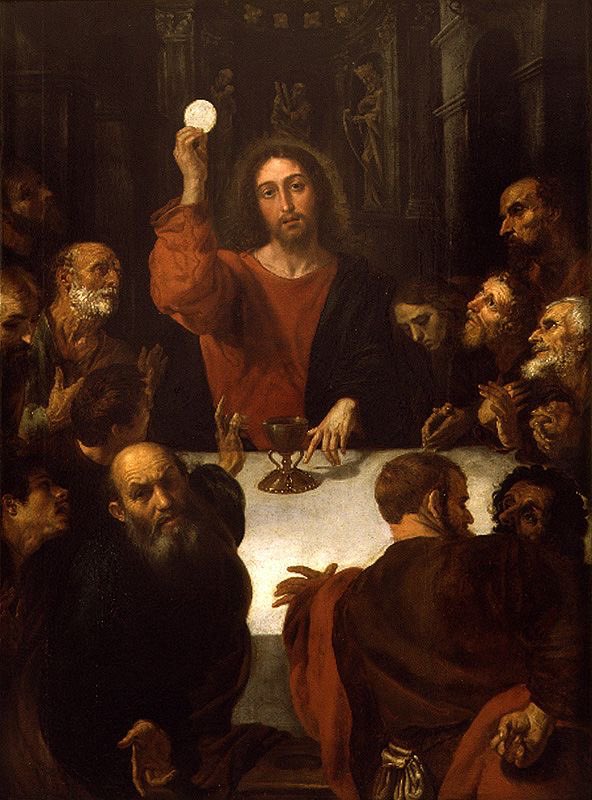 Veroflamencos's tweet photo. JUEVES SANTO: “El protestantismo rechaza el sacerdocio y la presencia real de Cristo eucaristía. Pero en el jueves santo Jesucristo nos entregó ambos:

- Lavó los pies: Servicio. 
- Instituyó la Eucaristía: Santo Sacrificio. 
- Él nos lo ordenó: “haced esto”. 

No existe iglesia sin el sacramento. No existe cristianismo sin el sacerdocio apostólico.” @CoffinMedia

Esta es la Iglesia Católica, única, verdadera y universal, que Cristo fundó. Es la misma Iglesia que ha evangelizado al mundo a lo largo de dos mil años. 

Gracias, Señor Jesús por hacernos miembros de tu Cuerpo Místico.