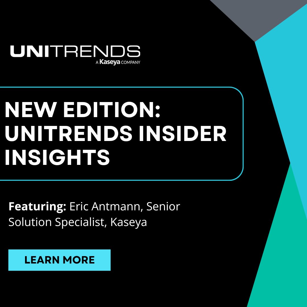 What’s the #1 mistake IT teams make in disaster recovery? 🤔

Unitrends expert Eric Antmann breaks it down in the first Insider Insights edition — from real-world DR fails to backup myths that need busting.

🔍 Read the full interview! bit.ly/42e0JEj