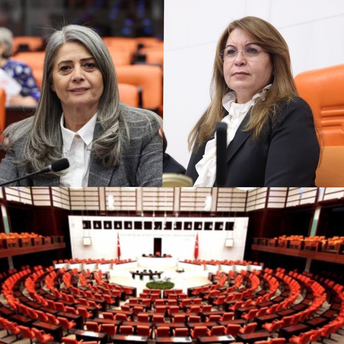 🔴 TBMM Başkan Vekili Gülizar BİÇER KARACA (<a href="/GulizarBicer/">Gülizar Biçer Karaca</a> ) ve Katip Üye Sibel SUİÇMEZ’in (<a href="/SibelSuicmez/">Av. Sibel Suiçmez</a> ) Meclis kürsüsünden Anayasa Mahkemesi’nin Şerafettin Can Atalay ihlal kararını okuması, hukuka aykırı bir eylem değil, bizzat egemenliğin kime ait olduğunun