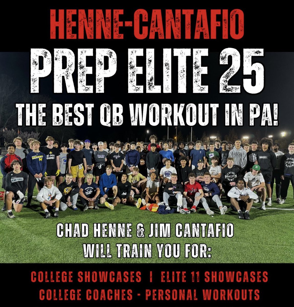 Isaac McFadden (@isaacmcfadden) on Twitter photo Glad to be part of the Henne-Cantafio Prep Elite 25. <a href="/chadshenne/">Chad Henne</a> <a href="/SVSQB/">Coach Jim Cantafio</a>
#PrepElite25 #QBTraining #NextStep Glad to be part of the Henne-Cantafio Prep Elite 25. <a href="/chadshenne/">Chad Henne</a> <a href="/SVSQB/">Coach Jim Cantafio</a>
#PrepElite25 #QBTraining #NextStep