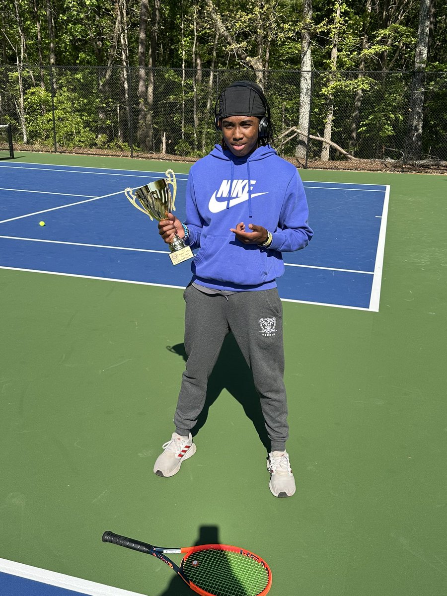 Undefeated region champ in tennis🙏🏾