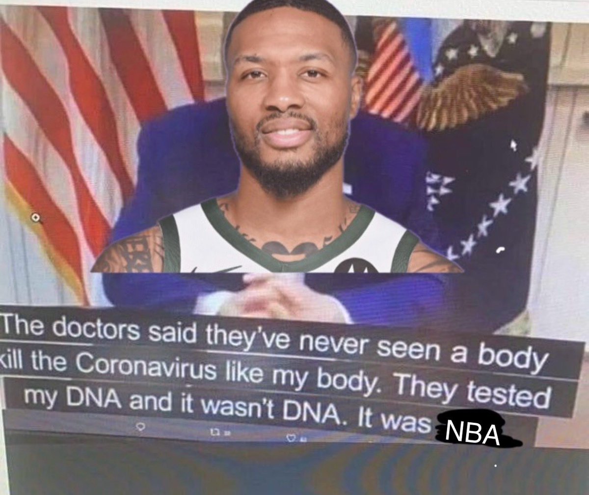 smacktok's tweet photo. @BleacherReport @ShamsCharania Lillard is built different https://t.co/X1HPf2h1hc