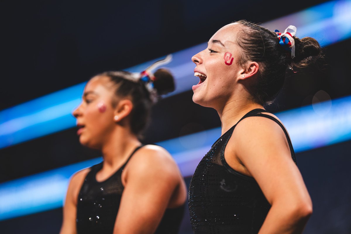 Oklahoma Women's Gym (@ou_wgymnastics) on Twitter photo ๐๐๐ ๐๐๐