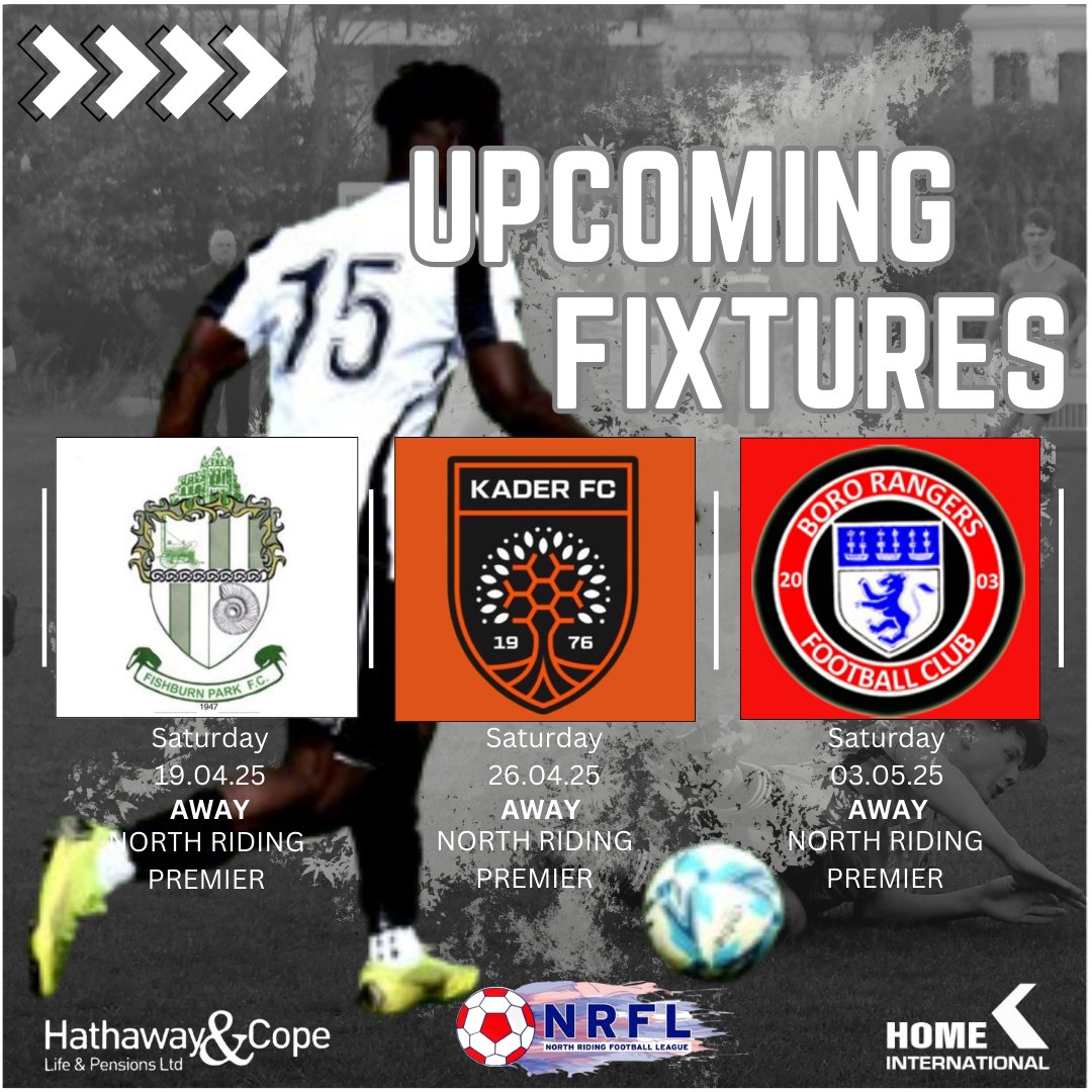 Great Ayton United (@aytonroyals) on Twitter photo FIXTURES | With only 3 games now left this season, we travel to Whitby to take on <a href="/ParkFishburn/">Fishburn Park Football Club</a> this weekend, followed by games against <a href="/KaderMens/">Kader FC Mens First Team</a> & <a href="/BoroRangersU23s/">Boro Rangers U23s</a> #UTA #Ayton ⚫️⚪️ FIXTURES | With only 3 games now left this season, we travel to Whitby to take on <a href="/ParkFishburn/">Fishburn Park Football Club</a> this weekend, followed by games against <a href="/KaderMens/">Kader FC Mens First Team</a> & <a href="/BoroRangersU23s/">Boro Rangers U23s</a> #UTA #Ayton ⚫️⚪️
