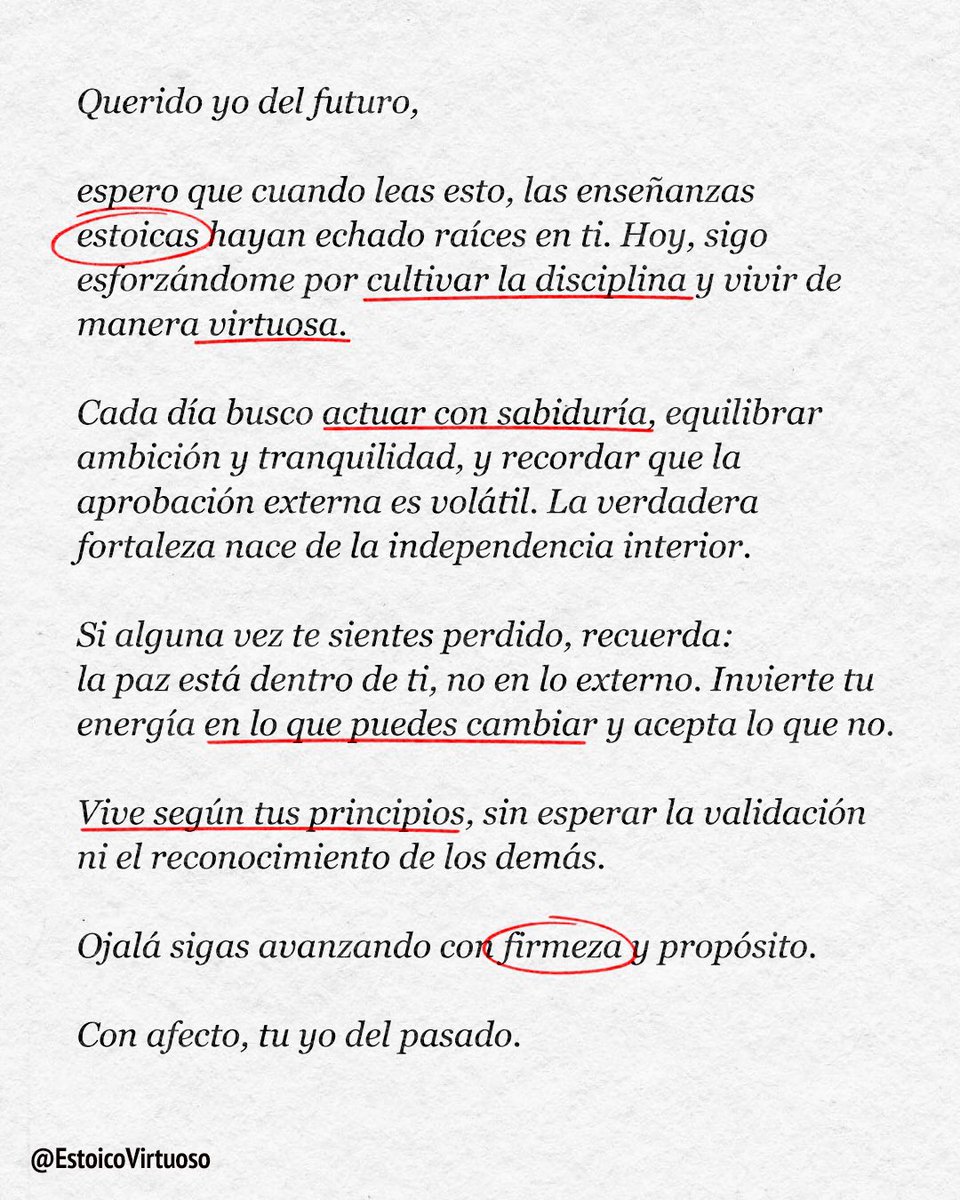EstoicoVirtuoso's tweet photo. 📝 Carta a mi “yo” estoico del futuro… https://t.co/K3ItRhq88a