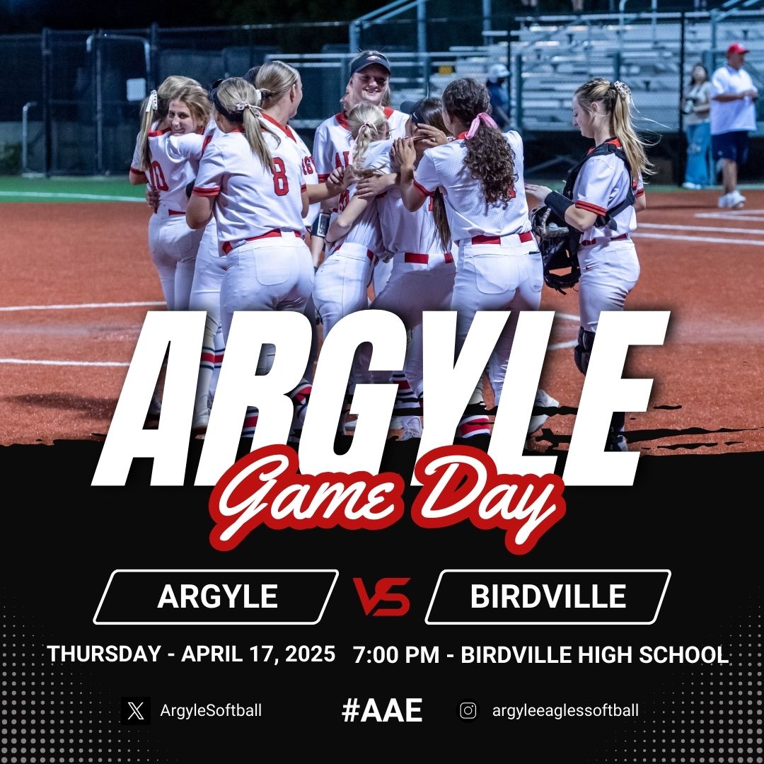 ArgyleSoftball's tweet image. Last District Game!! Come out to Birdville and support your PLAYOFF BOUND Lady Eagles!! JV AT 5:00 / V AT 7:00! #AAE @ArgyleSports @ArgyleISD 
Photo by Steve Wohnoutka