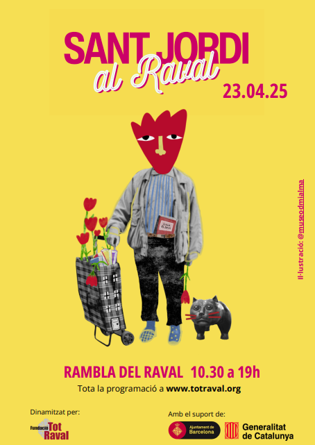 amicalmarroqui's tweet photo. Tens plans per Sant Jordi? 
T'hi esperem! https://t.co/k0H7pKVmkG