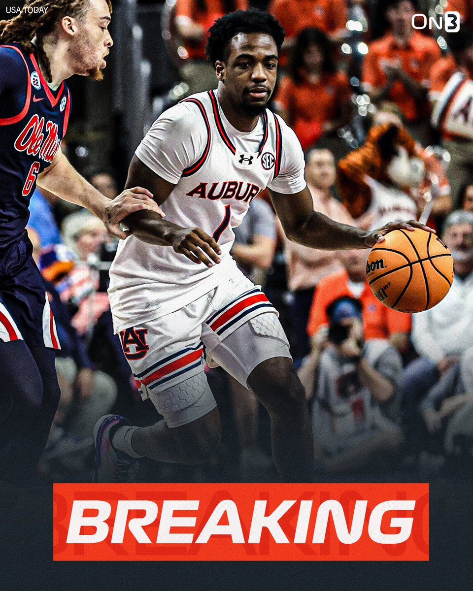Transfer Portal (@transferportal_) on Twitter photo NEW: Auburn guard JP Pegues has entered the NCAA transfer portal, <a href="/PeteNakos_/">Pete Nakos</a> reports.
on3.com/transfer-porta… NEW: Auburn guard JP Pegues has entered the NCAA transfer portal, <a href="/PeteNakos_/">Pete Nakos</a> reports.
on3.com/transfer-porta…