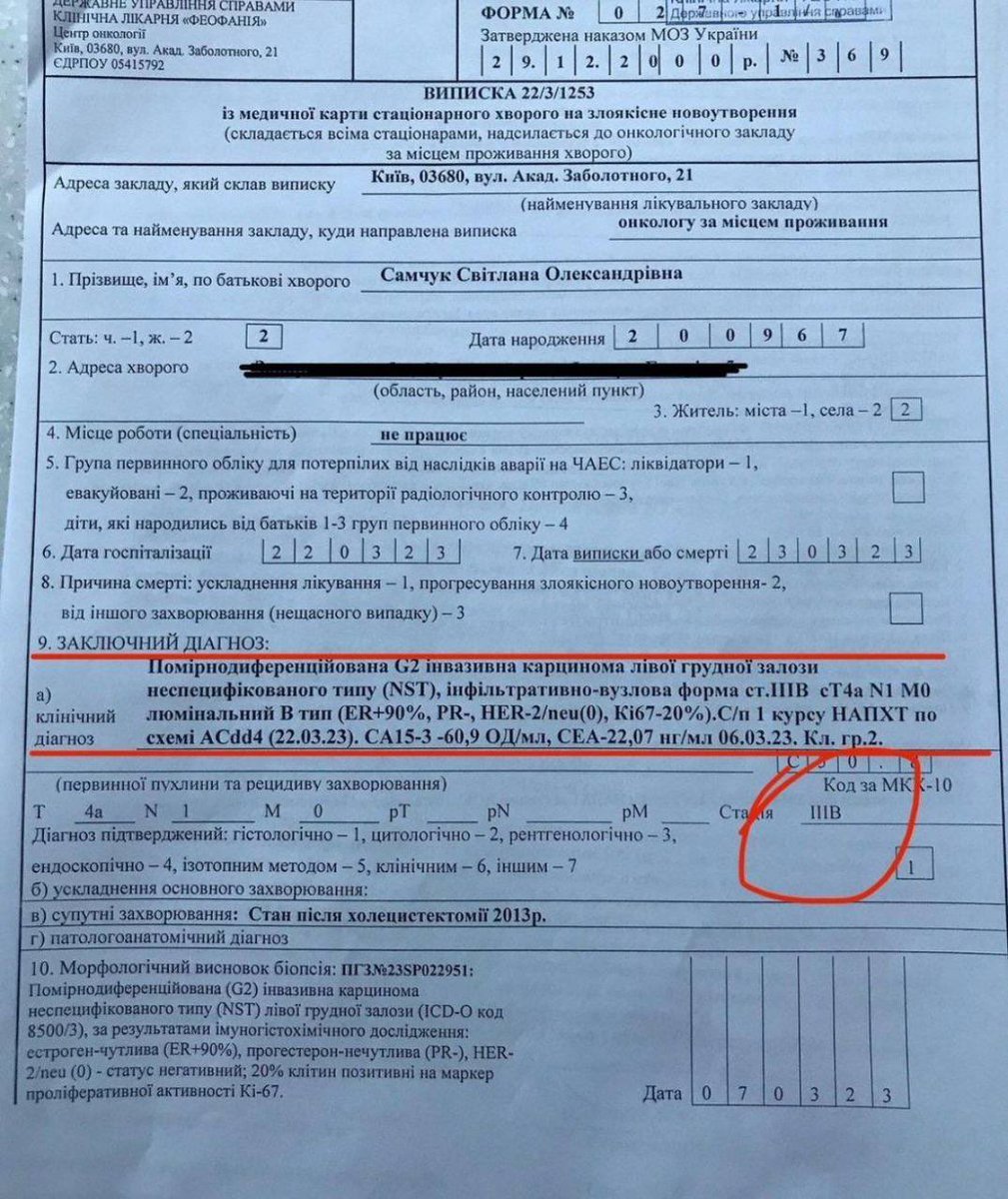 oe_svetkas's tweet photo. Діагноз мами https://t.co/lcUGJdETVx