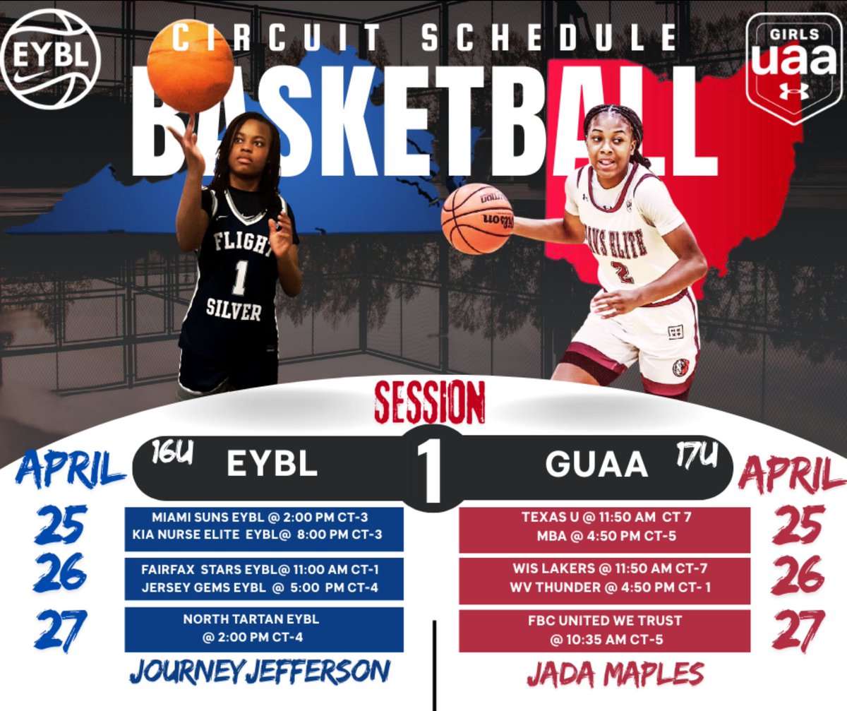 Overlookedgbb (@overlookedgbb) on Twitter photo Earle Lady Bulldogs will have 2 of their best playing on both the EYBL / GUAA. 26’<a href="/JadaMaples/">jada maples</a> and 27’<a href="/JourneyJ2027/">Journey Jefferson👽</a> <a href="/ChrisHudgison/">Chris Hudgison</a> <a href="/nbnbball/">Coach TJ Jones</a> <a href="/MarcRenelique/">Marc Renelique (Reach4TheStars✨Basketball Academy)</a> <a href="/Coach_Dezz/">Destinee Rogers</a> <a href="/girlzprepreport/">Girlz Prep Report</a> <a href="/coachsully10/">Jennifer Sullivan</a> <a href="/RRainwater1037/">Randy Rainwater</a> <a href="/ArSportsNet/">Arkansas Sports Network</a> <a href="/bballjkey/">Jason Key</a> <a href="/CincyCoachTrina/">Katrina Merriweather</a> <a href="/AYSABasketball/">AmericanYouthSportsAssociation (AYSA)</a> <a href="/Plove55/">Pauline Love</a> Earle Lady Bulldogs will have 2 of their best playing on both the EYBL / GUAA. 26’<a href="/JadaMaples/">jada maples</a> and 27’<a href="/JourneyJ2027/">Journey Jefferson👽</a> <a href="/ChrisHudgison/">Chris Hudgison</a> <a href="/nbnbball/">Coach TJ Jones</a> <a href="/MarcRenelique/">Marc Renelique (Reach4TheStars✨Basketball Academy)</a> <a href="/Coach_Dezz/">Destinee Rogers</a> <a href="/girlzprepreport/">Girlz Prep Report</a> <a href="/coachsully10/">Jennifer Sullivan</a> <a href="/RRainwater1037/">Randy Rainwater</a> <a href="/ArSportsNet/">Arkansas Sports Network</a> <a href="/bballjkey/">Jason Key</a> <a href="/CincyCoachTrina/">Katrina Merriweather</a> <a href="/AYSABasketball/">AmericanYouthSportsAssociation (AYSA)</a> <a href="/Plove55/">Pauline Love</a>