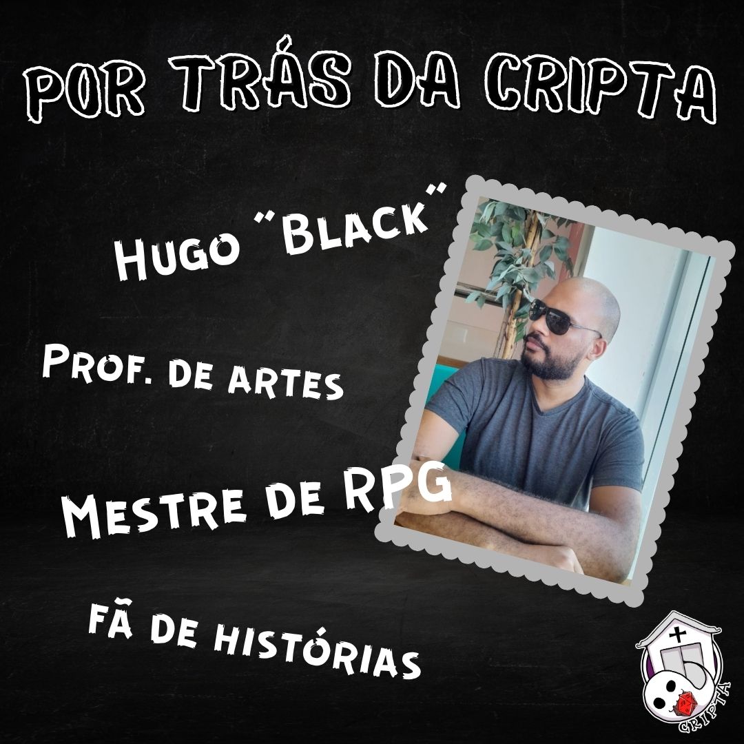 CriptaEditora's tweet image. Conheça um pouco dos nomes por trás da Cripta 👻
Começando com @omestreblack, nosso fundador.
#cripta #editora #rpgbrasil