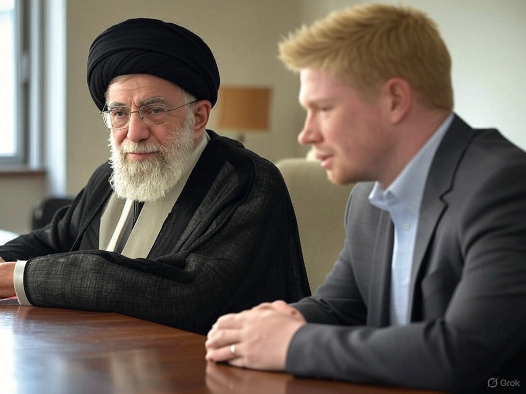 ChicagoFireIran's tweet image. امروز آیت الله دیداری عالی با کوین دی بروین داشت و خوشحالم که به زودی با آتش بزرگ شیکاگو قرارداد امضا خواهد کرد. #cf97 #mcfc