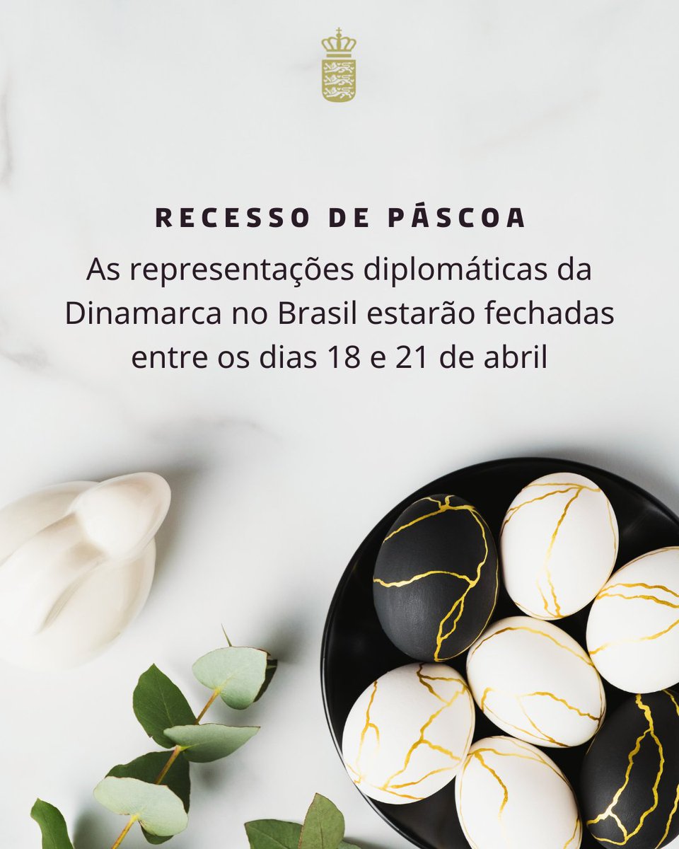 God påske! É assim que desejamos feliz páscoa em dinamarquês 🐰

Bom feriado!