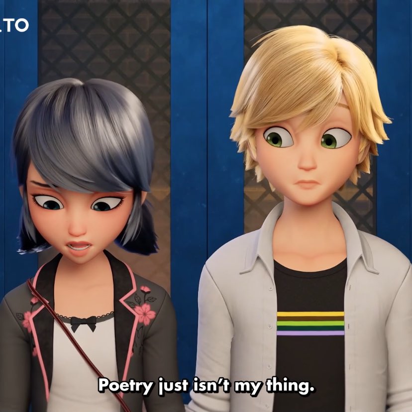 angnoirs's tweet photo. #MLBS6Spoilers 
marinette:                  also marinette: https://t.co/8m7KaEAZLm