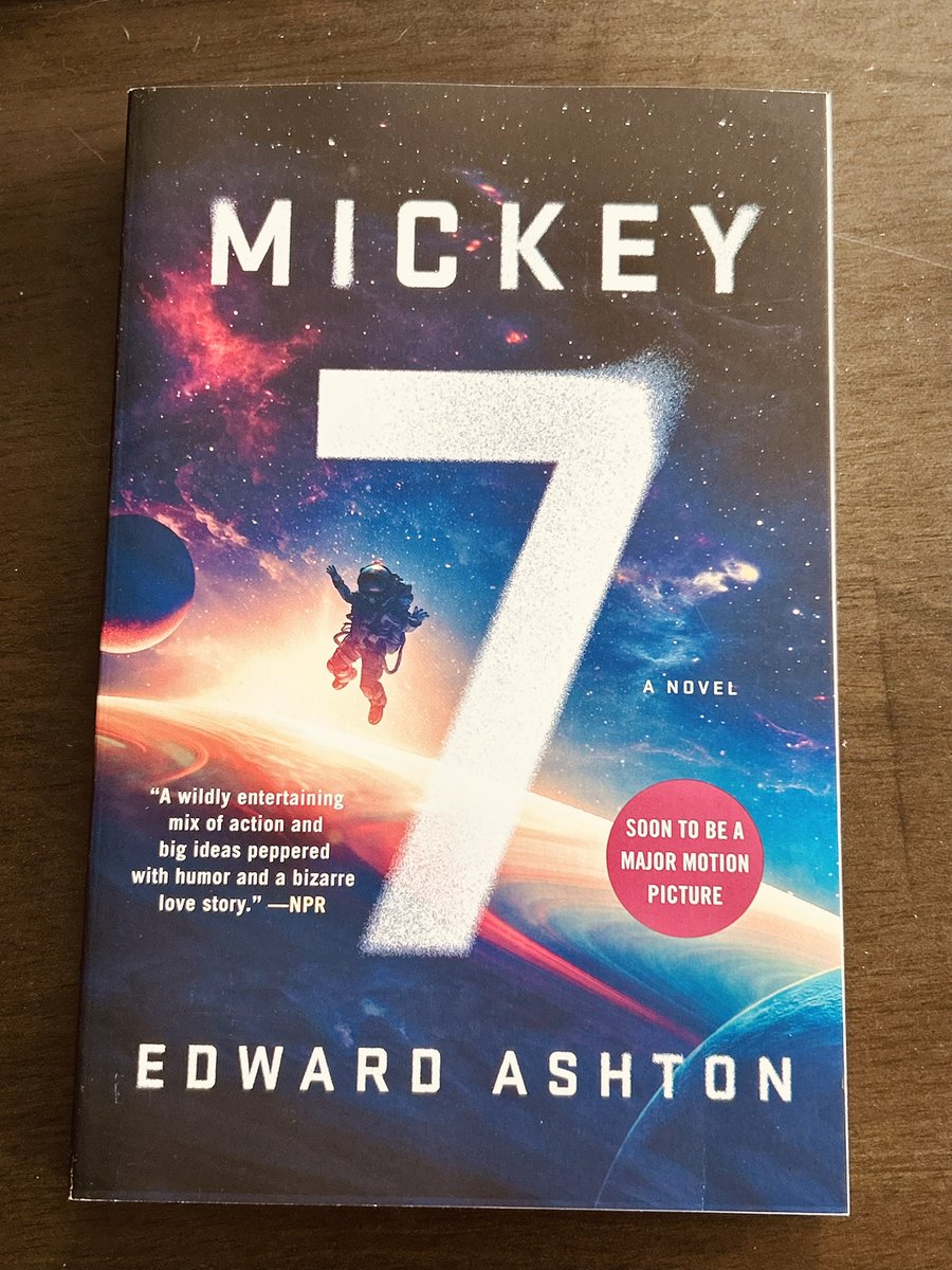 #booktwt what book are you currently reading? #mickey7 #mickey17