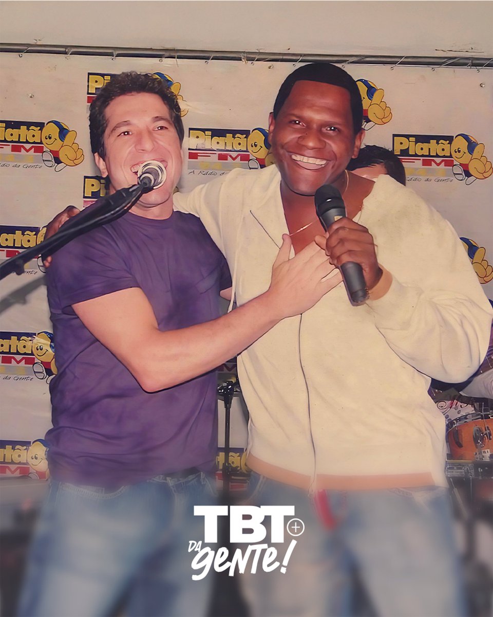 O #tbt de hoje é de um encontro pra lá de especial: #Daniel e #Tatau no nosso #JantarComSeuArtista 😍 

Tem alguém aqui que estava presente nesse dia? Conta pra gente! 

#TBT #PiatãFM