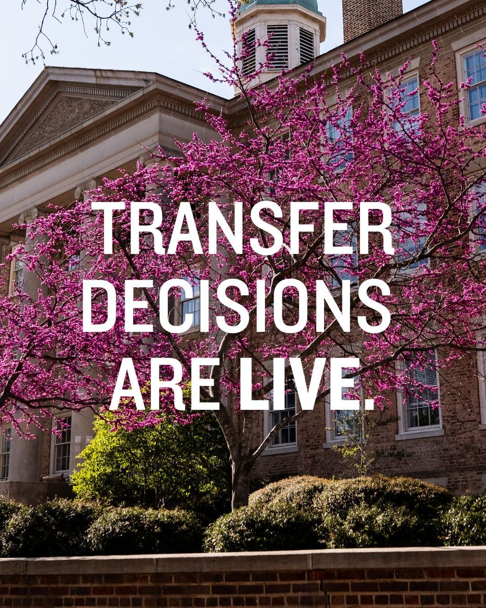 Wherever you're coming from, we're glad to have you. Welcome new Tar Heels 🐏🩵