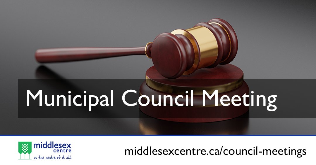 Middlesex Centre Council meets at 5:30 p.m. on April 23, 2025.
See the full agenda at ow.ly/exmV50VCH8s
You can attend the meeting in person or online or watch it live-streamed on Middlesex Centre's YouTube channel.