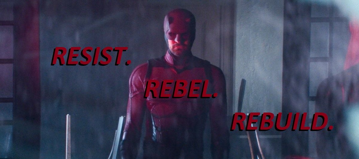 #ResistRebelRebuild

#Resist #ResistanceUnited