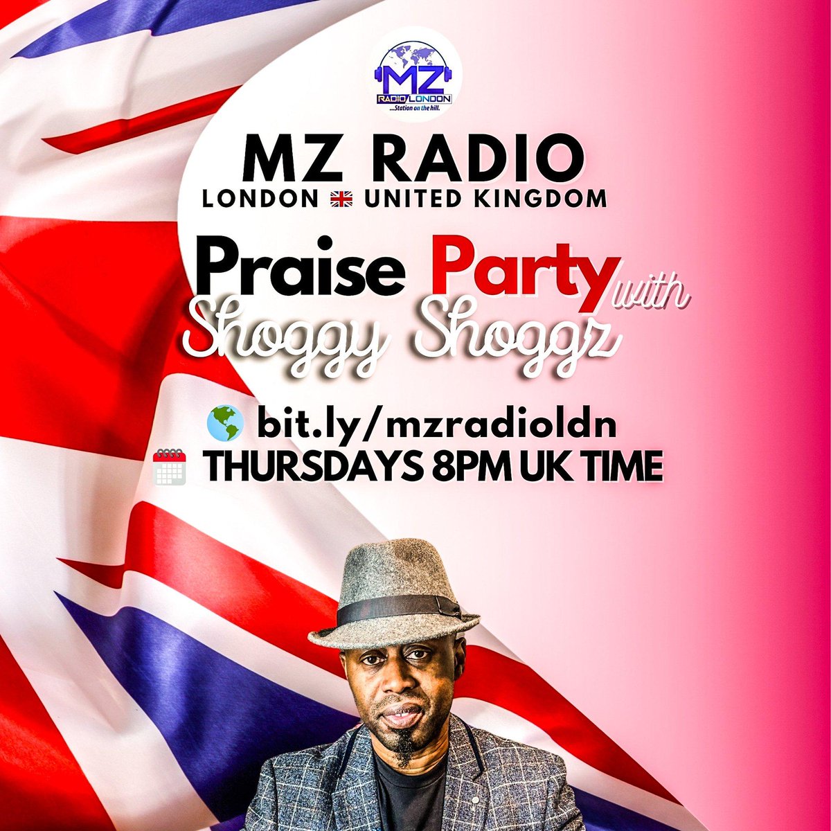 MZ Radio London (RCCG Mount Zion) (@mzradiolondon) on Twitter photo โ
#Afrobeats
๐ช <a href="/PraiseParty_SS/">Praise Party With Shoggy Shoggz</a> + <a href="/ShoggyShoggz/">ShoggyShoggz</a> ๐ @MZRadioLondon
โฐ THURS 8pm ๐ฌ๐ง
๐ผ PLAYING ๐ฅ
๐ <a href="/ZerotoHeroDD/">Zero to Hero Devotional</a>
๐บ๐ธ Prayer of Salvation <a href="/DailyEffectiveP/">DailyEffectivePrayer</a>
๐บ๐ธ USA: Kimbiliyo Langu <a href="/DeborahLukalu/">DEBORAH LUKALU</a> / Minister Cedric Kaseba
๐ bit.ly/mzradioldn โ
#Afrobeats
๐ช <a href="/PraiseParty_SS/">Praise Party With Shoggy Shoggz</a> + <a href="/ShoggyShoggz/">ShoggyShoggz</a> ๐ @MZRadioLondon
โฐ THURS 8pm ๐ฌ๐ง
๐ผ PLAYING ๐ฅ
๐ <a href="/ZerotoHeroDD/">Zero to Hero Devotional</a>
๐บ๐ธ Prayer of Salvation <a href="/DailyEffectiveP/">DailyEffectivePrayer</a>
๐บ๐ธ USA: Kimbiliyo Langu <a href="/DeborahLukalu/">DEBORAH LUKALU</a> / Minister Cedric Kaseba
๐ bit.ly/mzradioldn