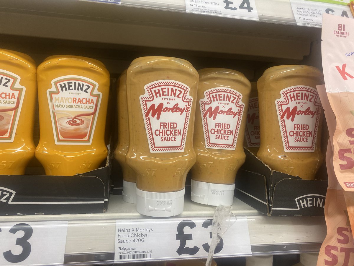 WoolwichPigeon's tweet photo. Tag a South Londoner who would drink this sauce direct from the bottle #Morleys https://t.co/Ii14xTrWMz