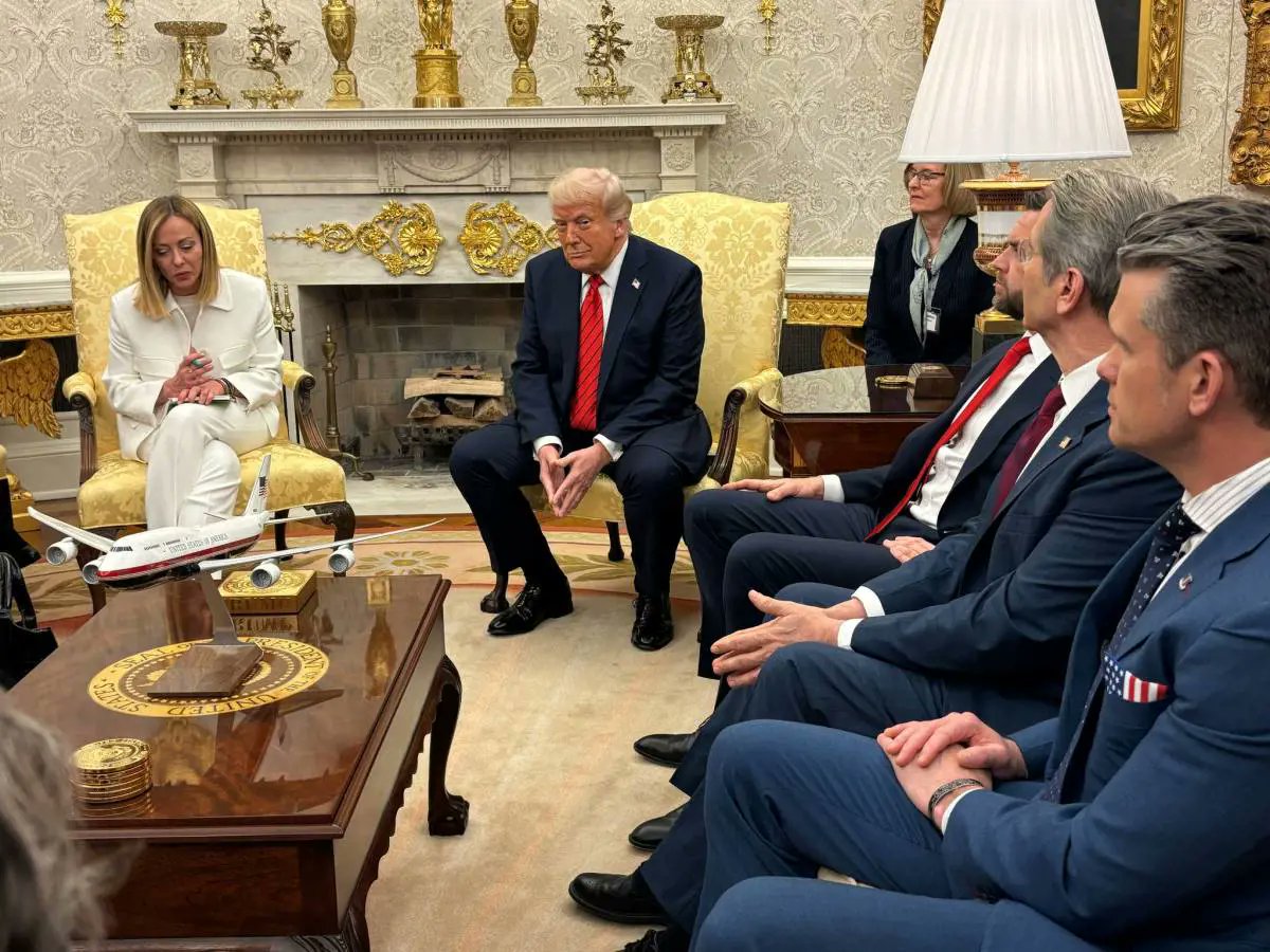 梅洛尼会晤特朗普:意美联手引领西方新格局 - 1