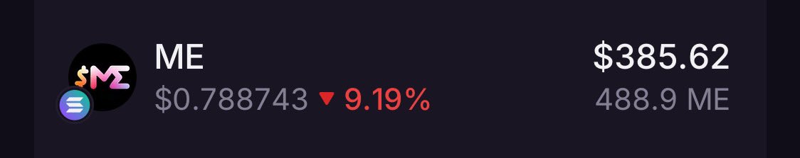 Thank you <a href="/MagicEden/">Magic Eden 🪄</a> for the airdrop 🙌🙌

Staked it with the rest for the full period 🤌