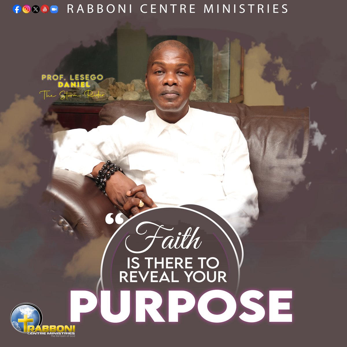 IAmLesegoDaniel's tweet photo. 𝐅𝐀𝐈𝐓𝐇 𝐋𝐄𝐀𝐃𝐒 𝐓𝐎 𝐏𝐔𝐑𝐏𝐎𝐒𝐄 🙏 #AGodGivenPurpose #TrustingInGod #BelievingInHisWord #FaithLeadsToPurpose
Who is called to His purpose?
All who are redeemed in His name—those who walk by faith in Jesus Christ and live by His word.
A God-given purpose doesn’t mean a life without trials. Even Jesus revealed God’s purpose through suffering.
Through faith, we trust His perfect plan.
“For I know the plans I have for you… plans to prosper you and not to harm you…” – Jeremiah 29:11
“And we know that God works all things together for good to those who love Him, who are called according to His purpose.” – Romans 8:28
Christ alone knows your tomorrow.
Trust in Him with all your heart.